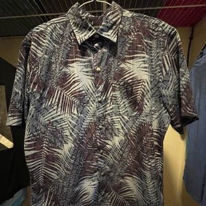 Tropical colored dress shirt